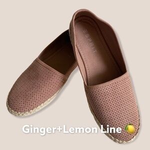 Esprit Comfy Earie Slip-On Espadrille Flats 9M
